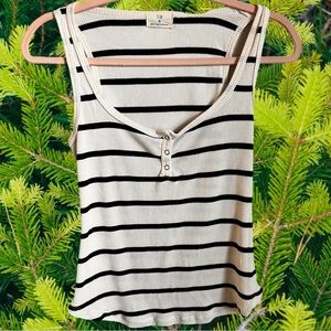Striped tank, size XS